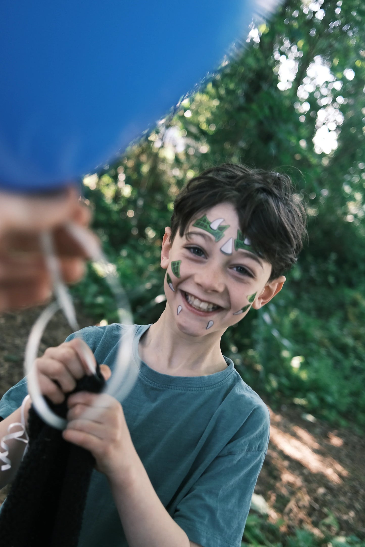 Dinosaur Face Paint Sticker