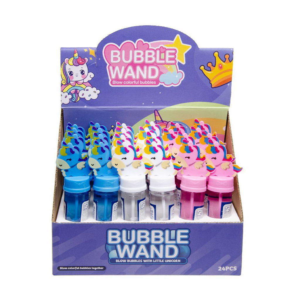 Unicorn Bubble Stick 14cm - PoundToys