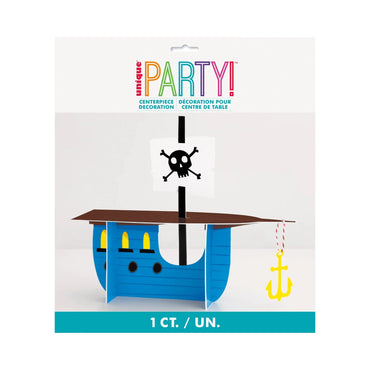 Ahoy Pirate Ship Centrepiece Table Decoration - PoundToys