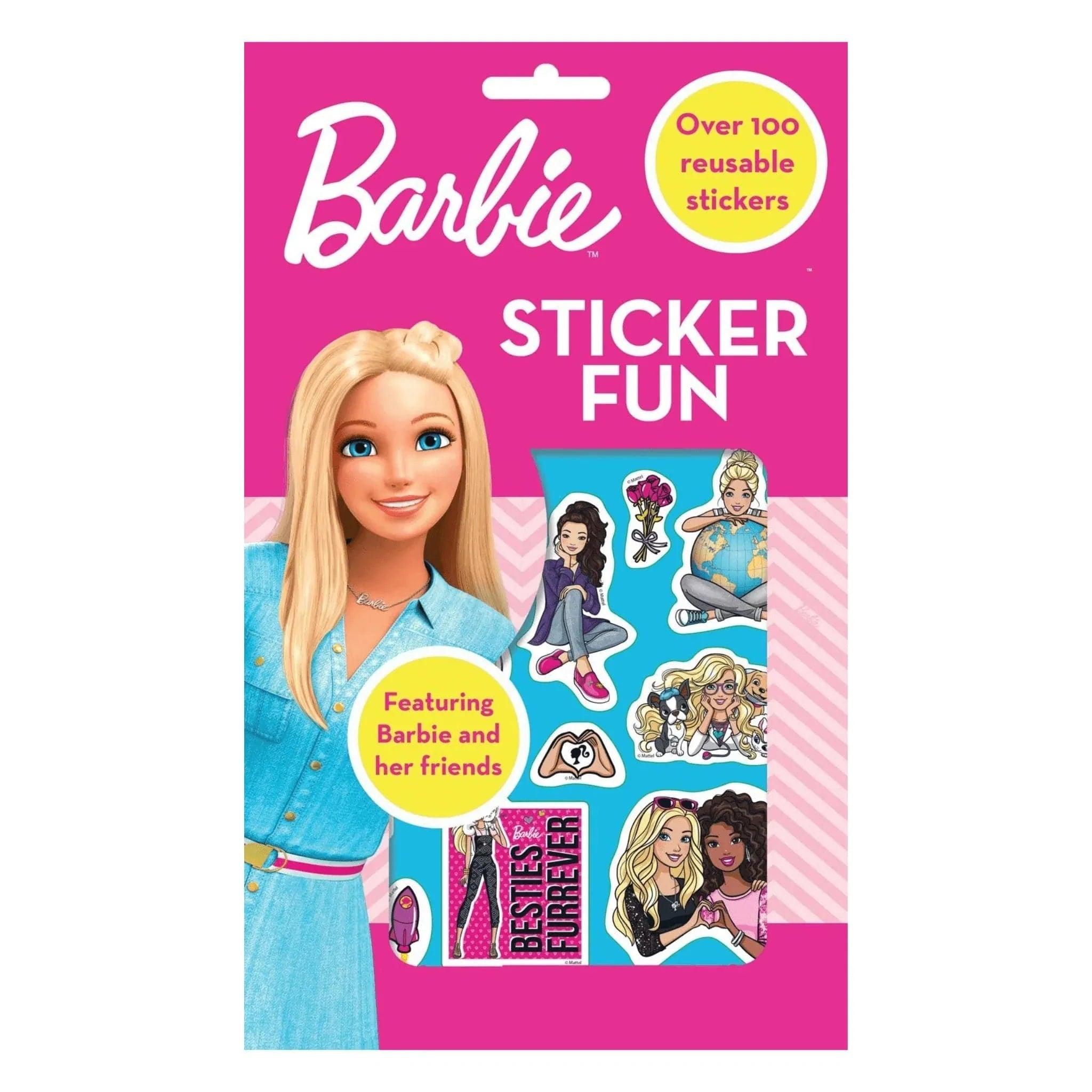 Sticker barbie doll online