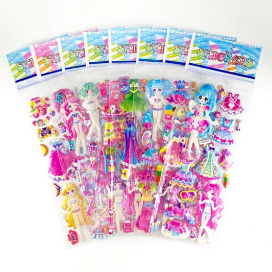 Dress Up Sticker Sheet - PoundToys