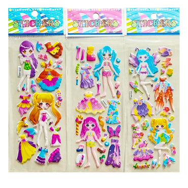 Dress Up Sticker Sheet - PoundToys
