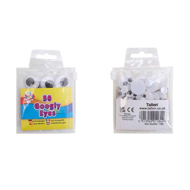 Googly Eyes (50 Assorted) - PoundToys