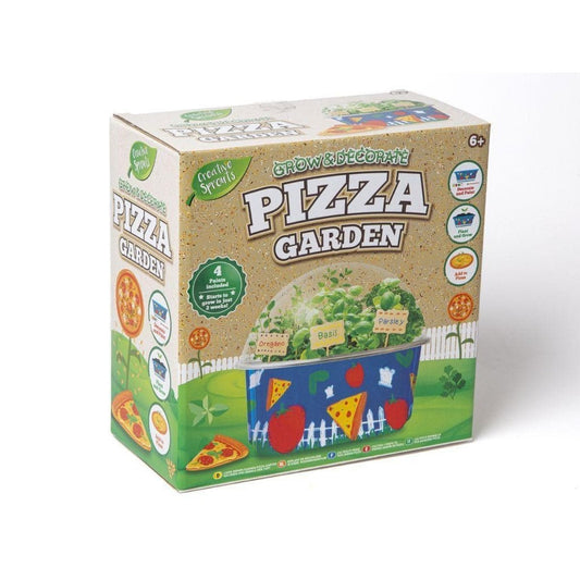 Grow & Decorate Your Own Pizza Herbs Garden Plants Kit - PoundToys