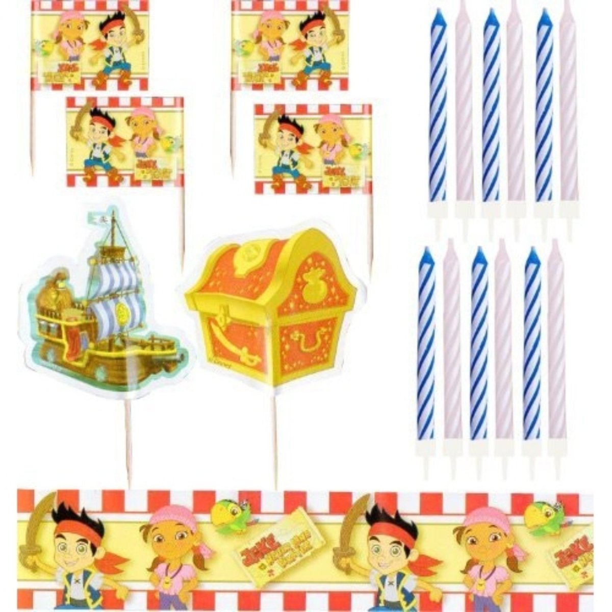 Jake and The Neverland Pirates Cake Decorating Kit - PoundToys