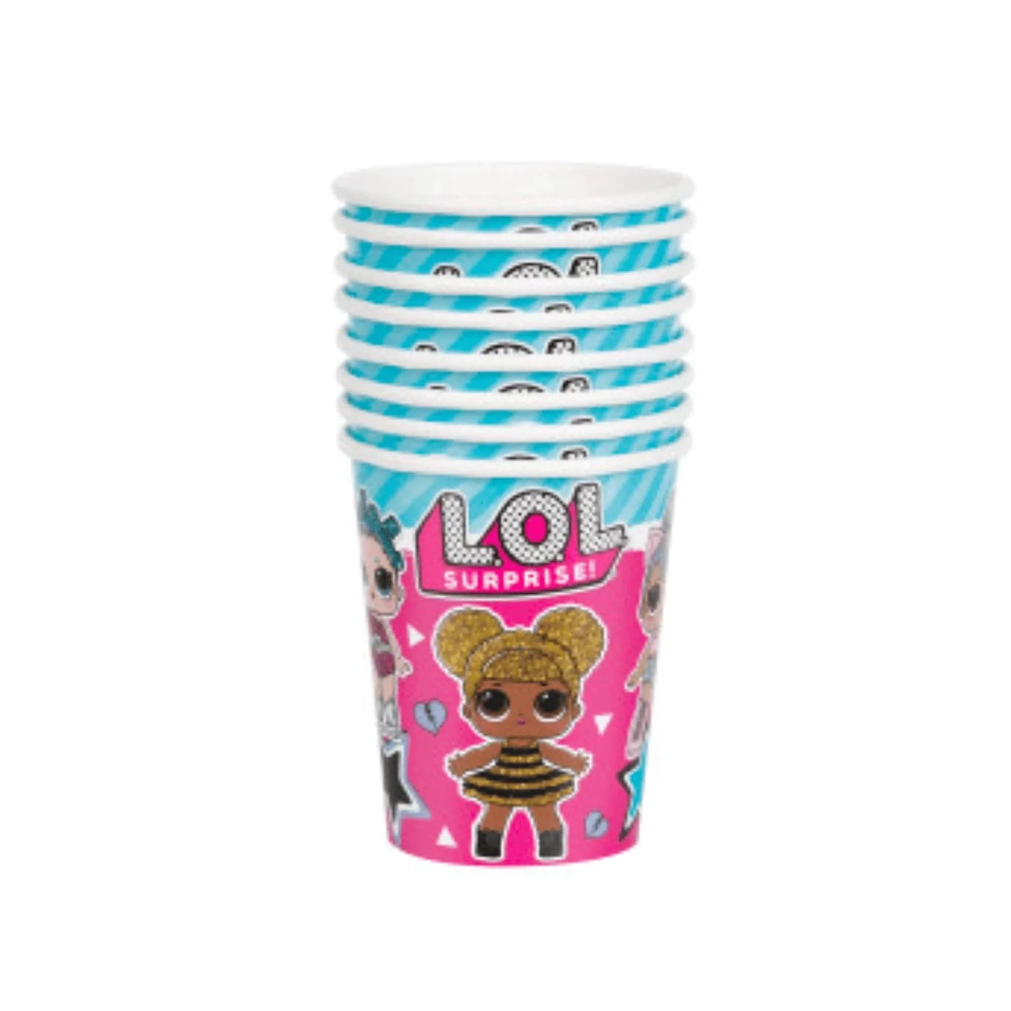 LOL Surprise 9oz Cups 8pk - PoundToys