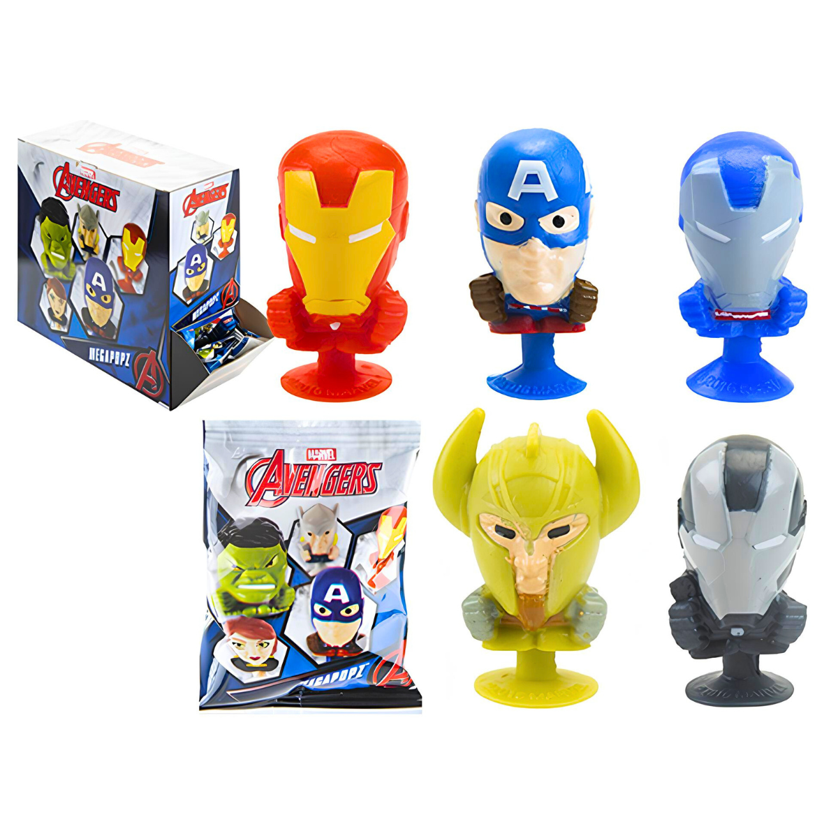 Marvel Avengers Mini Figures Blind Bag Kids Party Craft PoundToys