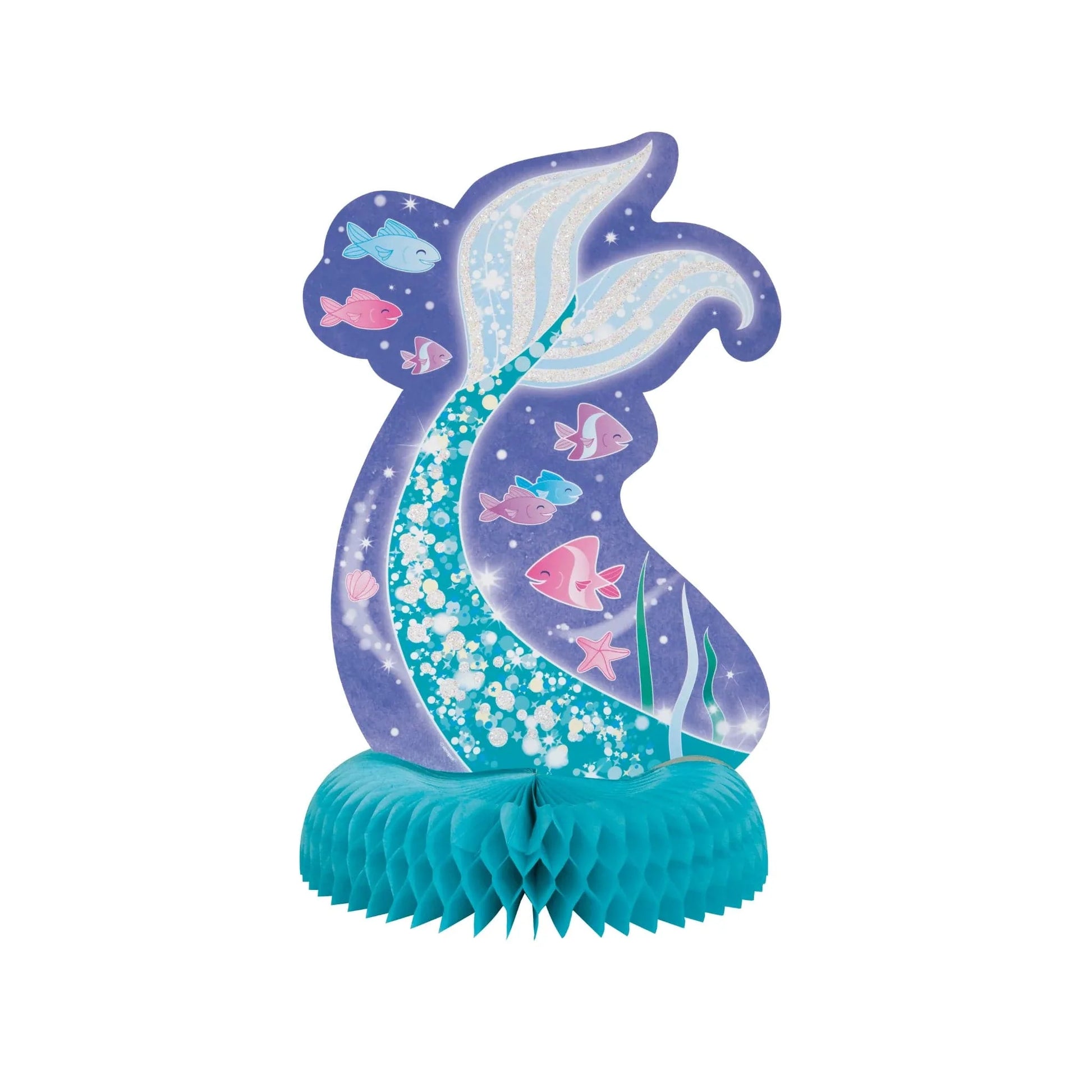Mermaid Honeycomb Centerpiece Table Decoration - PoundToys