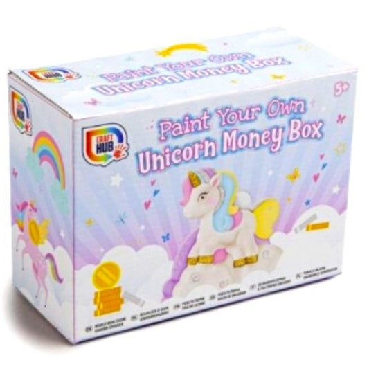 Paint Your Own Unicorn Money Box - PoundToys