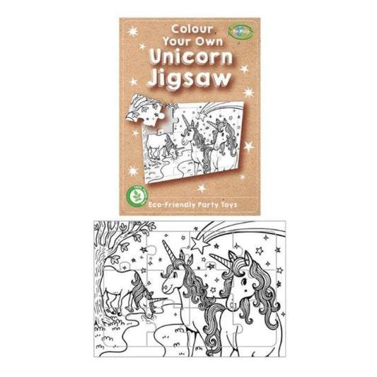 Play Cardboard Unicorn Jigsaws 14x10cm - PoundToys