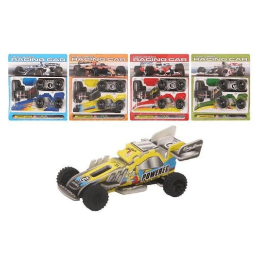 Self Assemble / DIY Pullback Racing Cars (4 Assorted Colours) - PoundToys