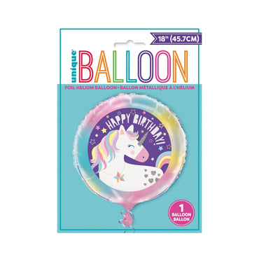 Unicorn 18" Foil Balloon - PoundToys