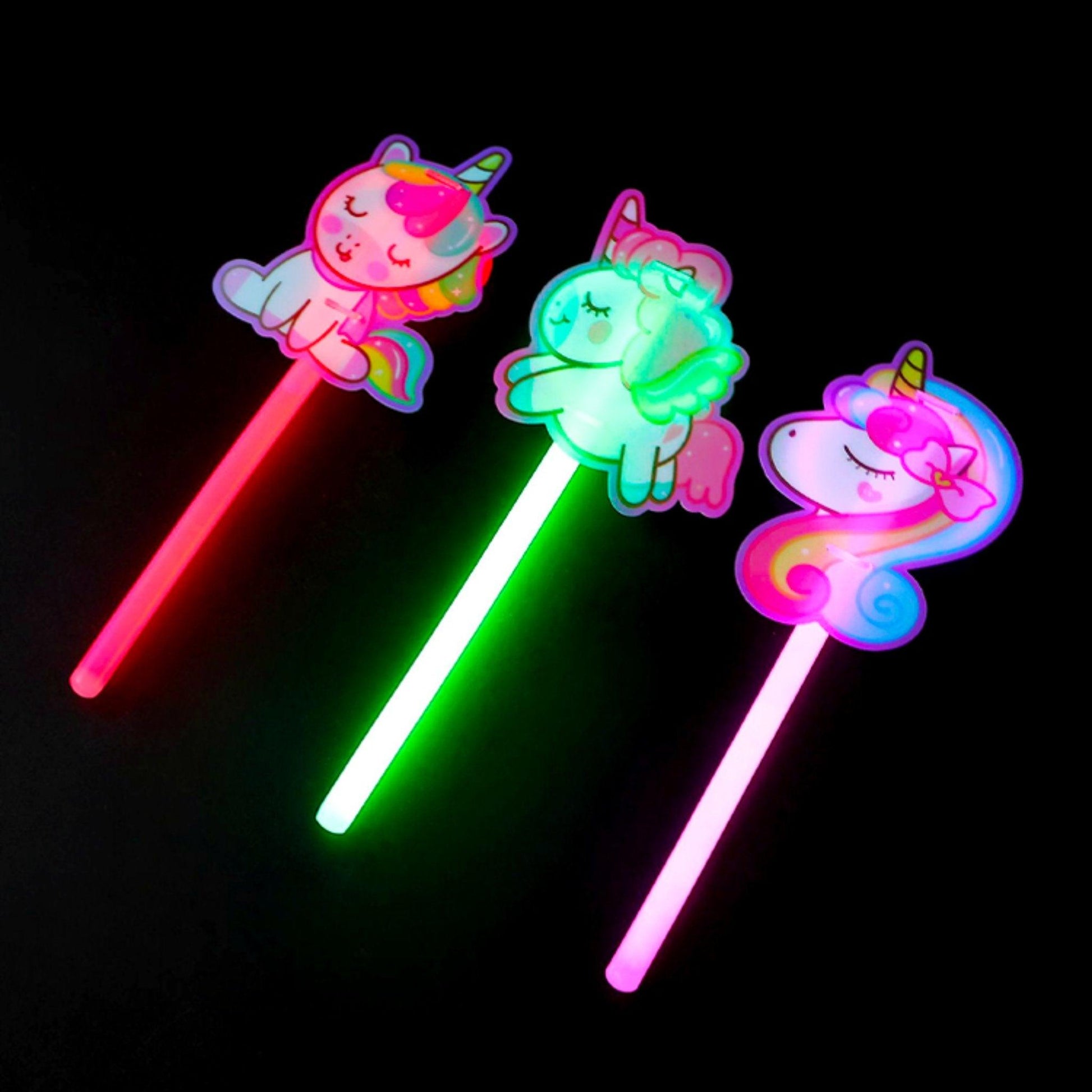 Unicorn Glow In The Dark Wand - PoundToys