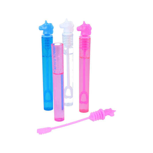 Unicorn Mini Party Bubble Tubes 12 Pack - PoundToys