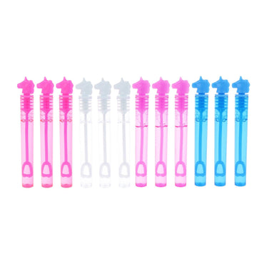 Unicorn Mini Party Bubble Tubes 12 Pack - PoundToys