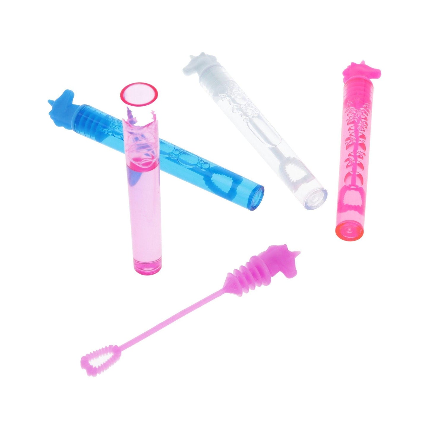 Unicorn Mini Party Bubble Tubes 12 Pack - PoundToys