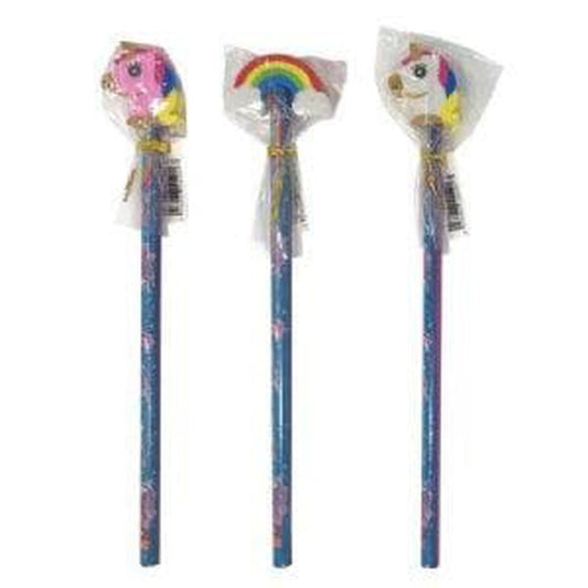 Unicorn Pencil with Eraser - PoundToys
