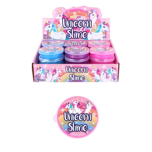 Unicorn Slime Tub (7cm x 2cm) - PoundToys