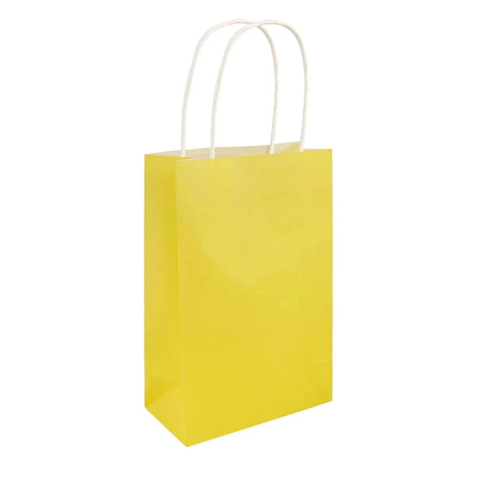 Yellow Paper Party Bags - PoundToys