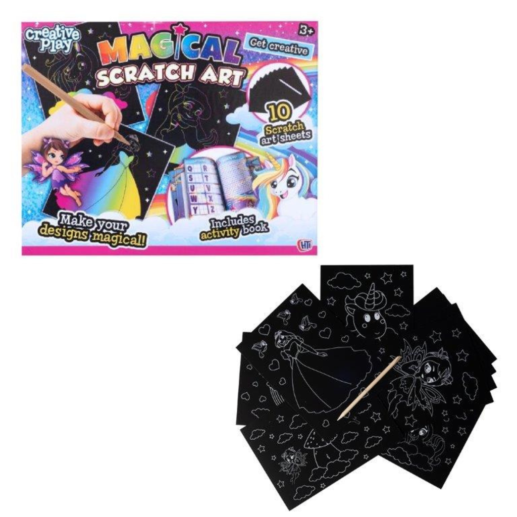 Magical Scratch Art Creative Play