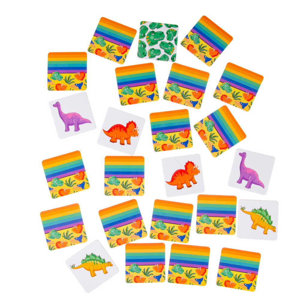 Dinosaur Memory Card Game Boxed 24pc