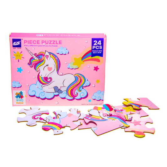 Unicorn Jigsaw Puzzle Boxed 24pc