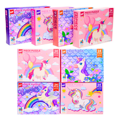 Unicorn Jigsaw Puzzle Boxed 24pc