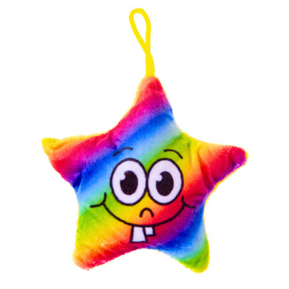 Plush Super Soft Rainbow Star