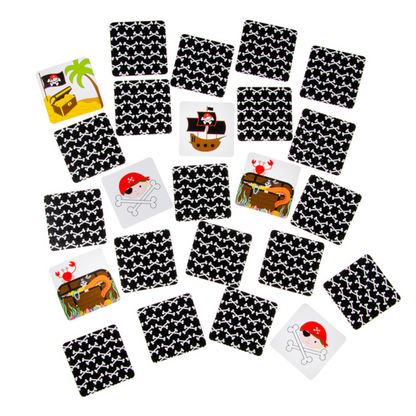 Pirate Memory Card Game Boxed 24pc