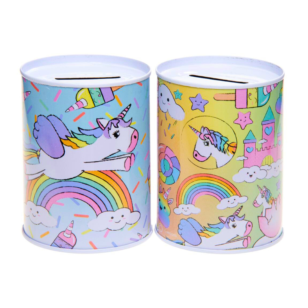 Unicorn Money Saving Tin