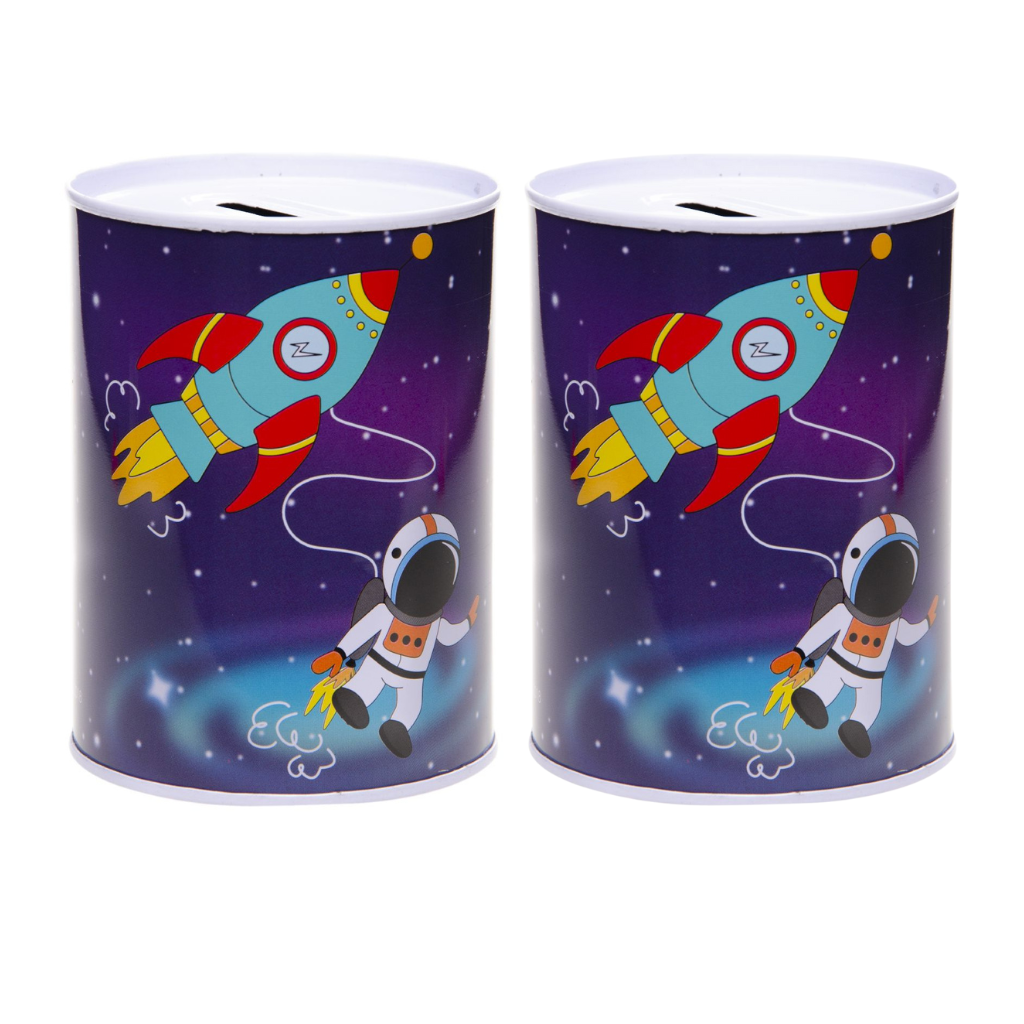 Space Money Saving Tin