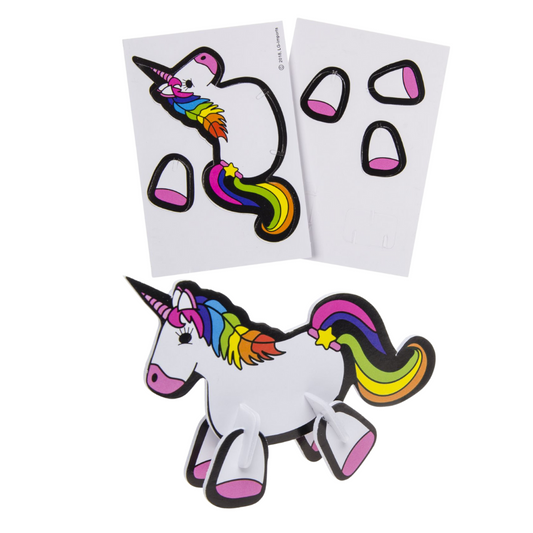 Make Your Own 3D Unicorn Puzzle