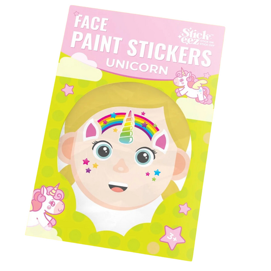 Unicorn Face Paint Sticker