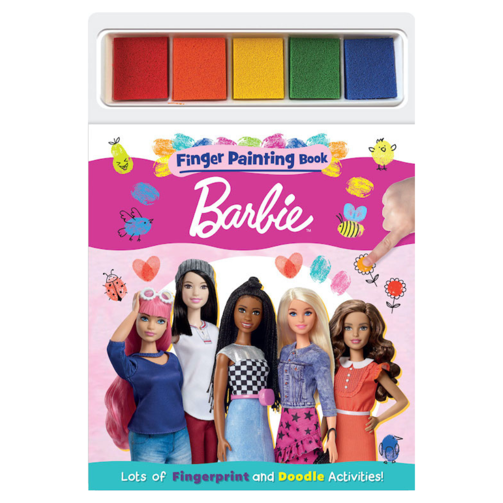 Barbie Finger Painting Book - PoundToys