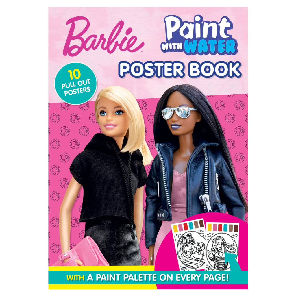 Barbie Paint With Water Book - PoundToys