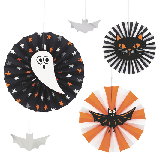 Bats & Boos Halloween Hanging Decorations Kit - PoundToys