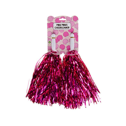 Cheerleading Pom Poms - Set of Two (33cm) - PoundToys