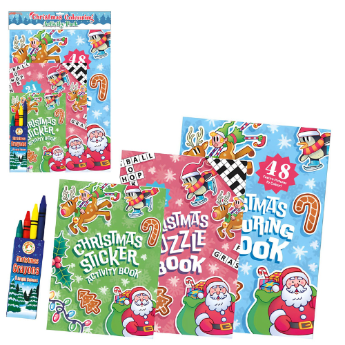 Christmas Colouring Activity Pack - PoundToys