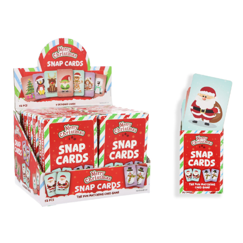 Christmas Snap Card Game - PoundToys