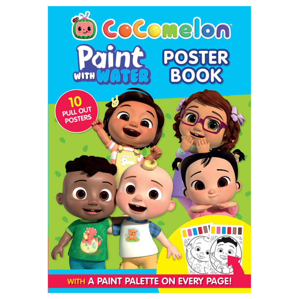 Cocomelon Paint With Water Book - PoundToys