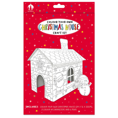 Colour In Your Own Christmas House - PoundToys