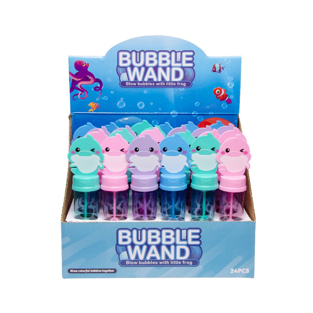 Dolphin Bubble Stick 14cm - PoundToys