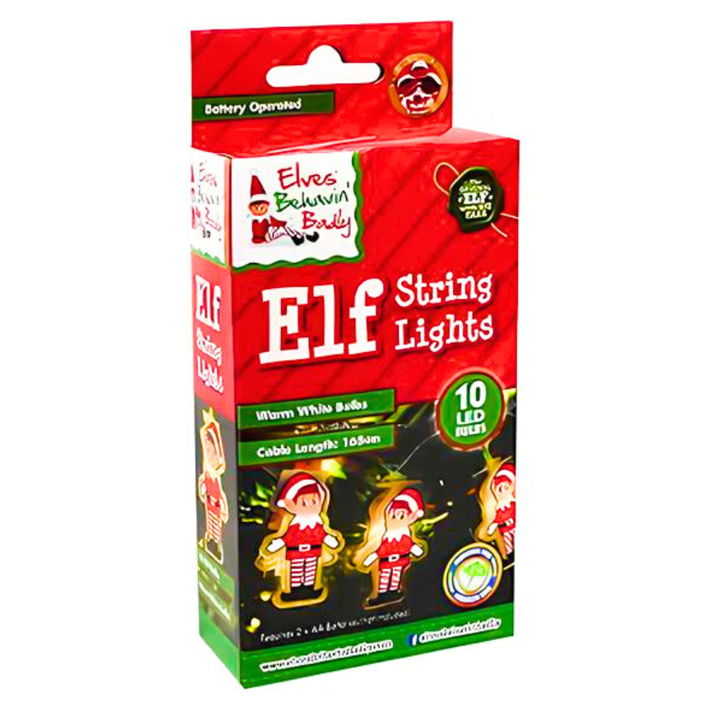 Elf LED String Lights 10 Pack - PoundToys