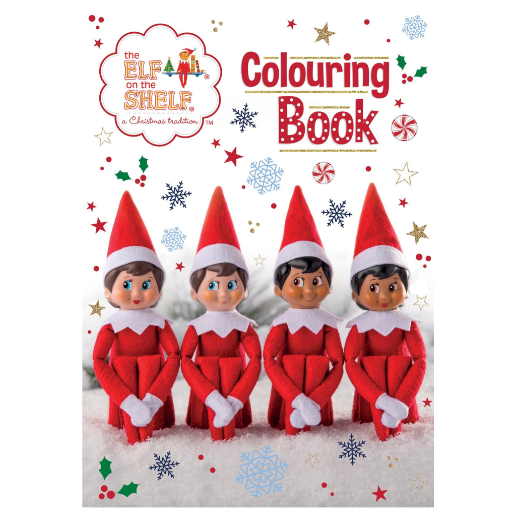 Elf on the Shelf Colouring Book - PoundToys