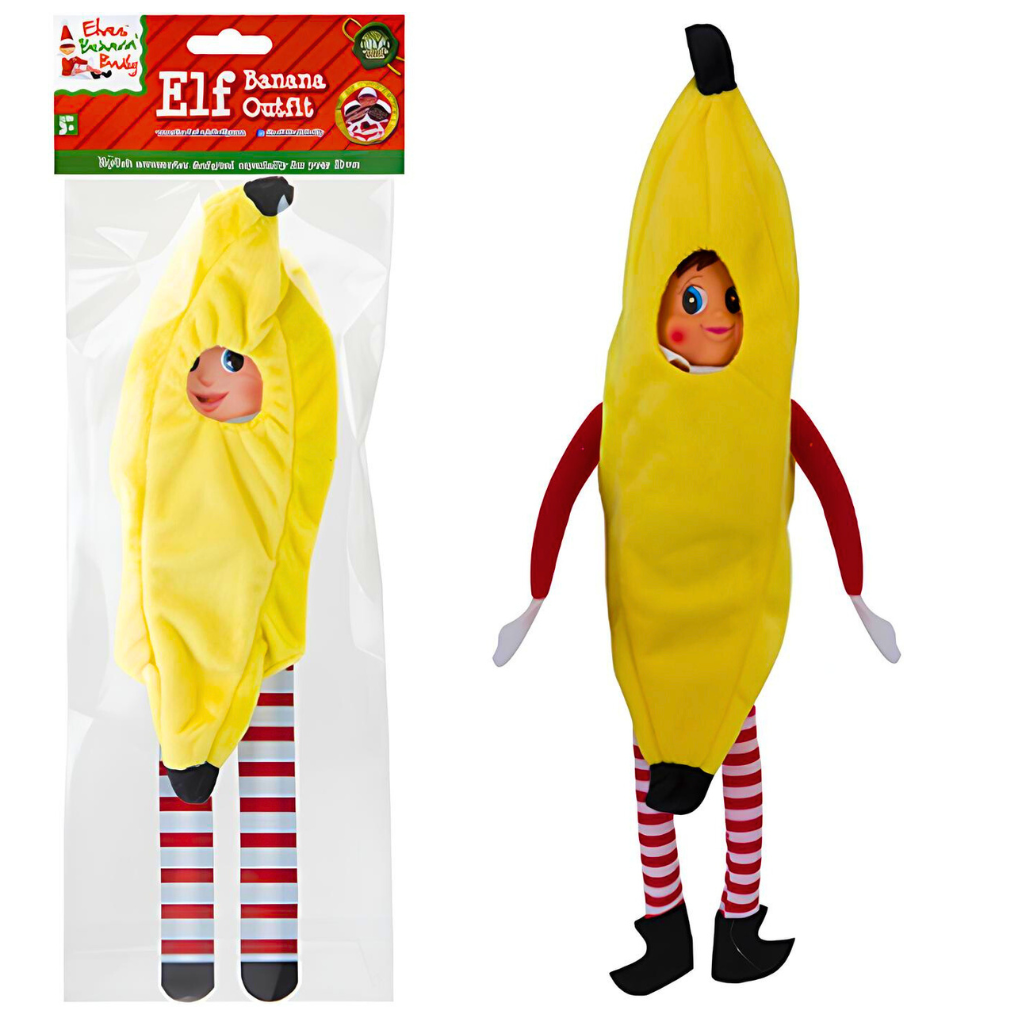 Elves Behavin' Badly Banana Outfit - PoundToys