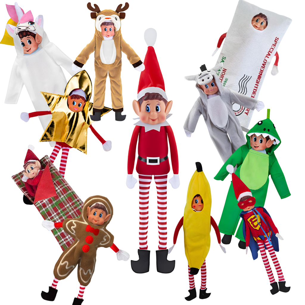 Elves Behavin' Badly Elf & Costume Bundle (Boy) - PoundToys