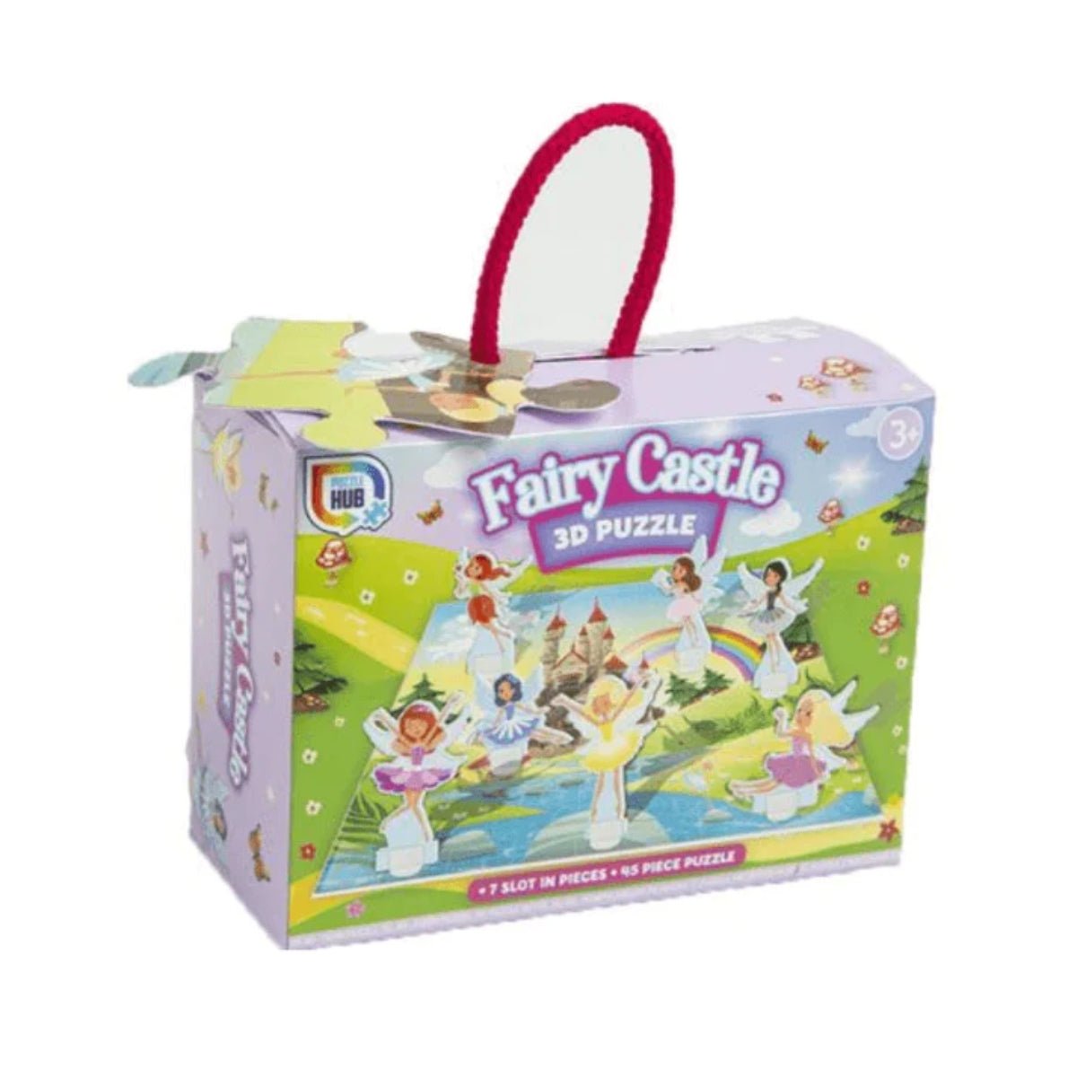 Fairy Castle 45 piece 3D Puzzle - PoundToys