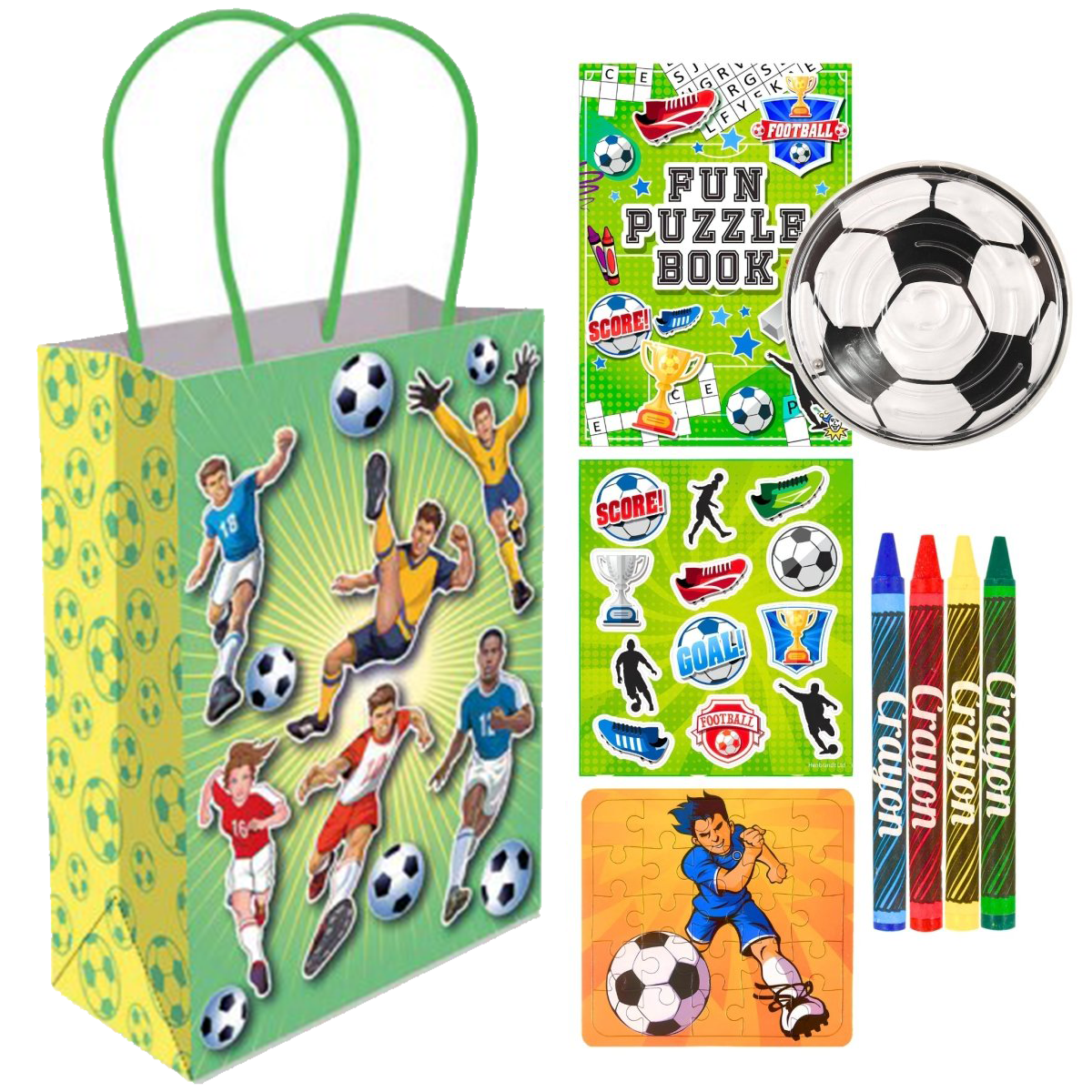 Football Pre-Filled Party Bags - PoundToys