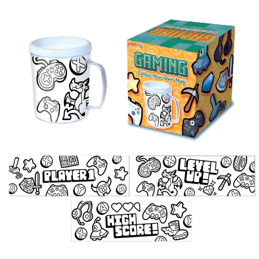 Gamer Colour Your Own Mug - PoundToys