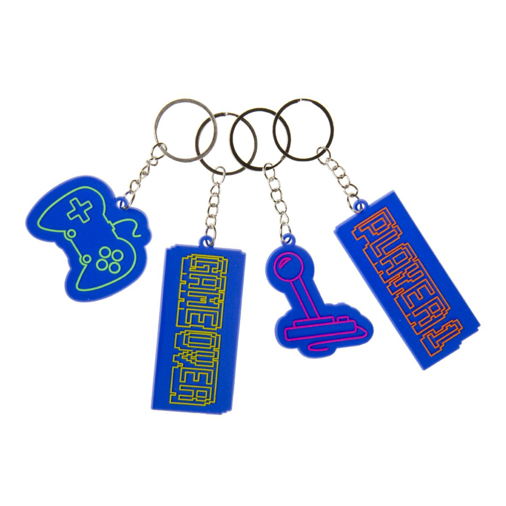 Gamer Novelty Keychain - Gamer Party Bag Fillers - Kids Party Craft ...